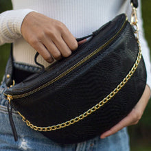 Load image into Gallery viewer, BLACK CROSS FANNYPACK