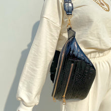 Load image into Gallery viewer, Black fannypack women bags