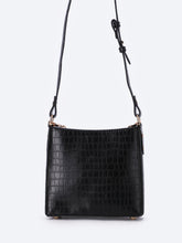Load image into Gallery viewer, black cross bag women bags