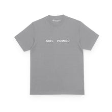 Load image into Gallery viewer, GREY (STANDARD &amp; OVERSIZED) SHIRT- GIRL POWER
