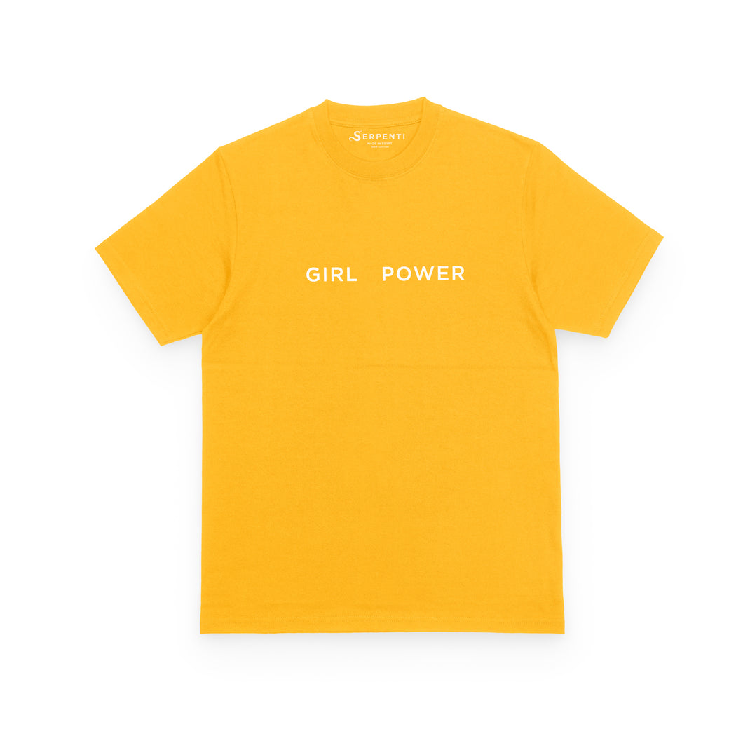 ORANGE STANDARD SHIRT- GIRL POWER