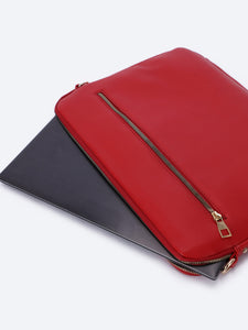 Laptop Sleeve burgundy Women bags 