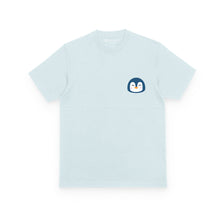 Load image into Gallery viewer, LIGHT BLUE OVERSIZED SHIRT- PENGUIN PRINT #2
