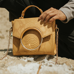 MUSTARD "JO" HANDBAG