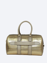 Load image into Gallery viewer, duffle bag Gold women bag
