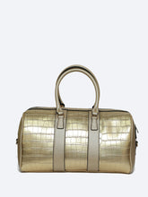 Load image into Gallery viewer, duffle bag Gold women bag
