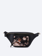 Load image into Gallery viewer, Fannypack black women bag
