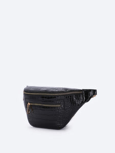 Black fannypack women bags