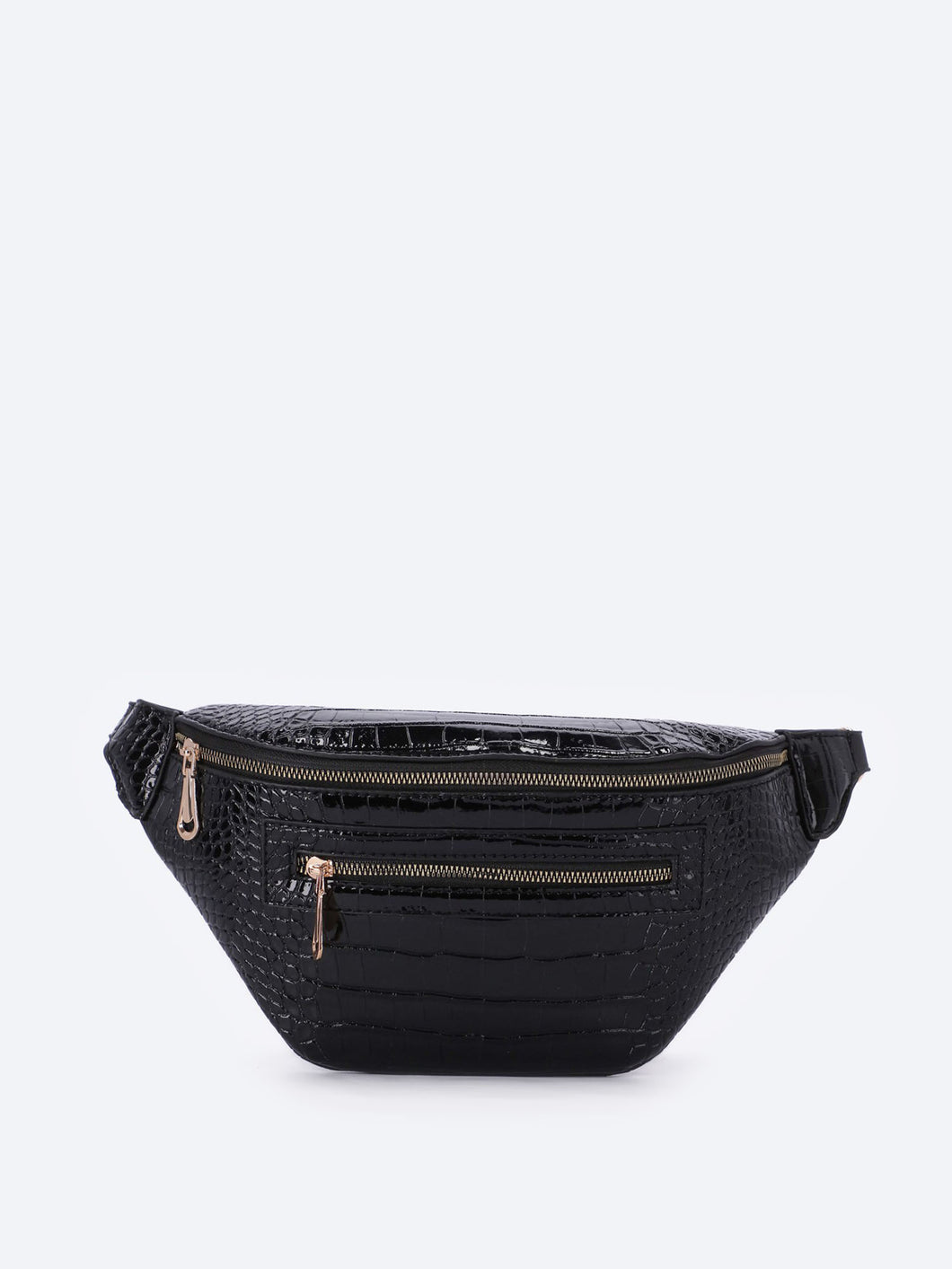 Black fannypack women bags