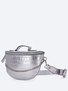 Fannypack Silver women bags