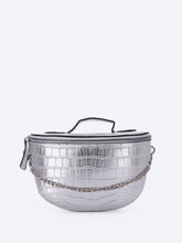 Load image into Gallery viewer, Fannypack Silver women bags
