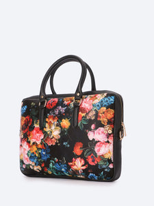 FLORAL LAPTOP BRIEFCASE